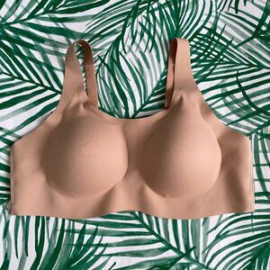 Knix Revolution Adjustable Pullover Bra in Warm Sand Size XXL